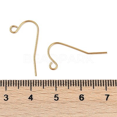 316L Surgical Stainless Steel Earring Hooks Ion Plating(IP) STAS-G229-08G-02-1