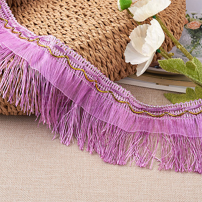 Polyester Tassel Fringe Trimming OCOR-TAC0008-21C-1
