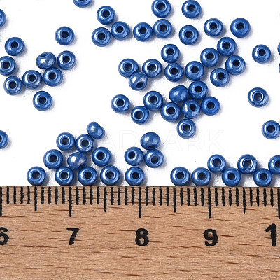 8/0 Czech Opaque Glass Seed Beads SEED-N004-003A-09-1