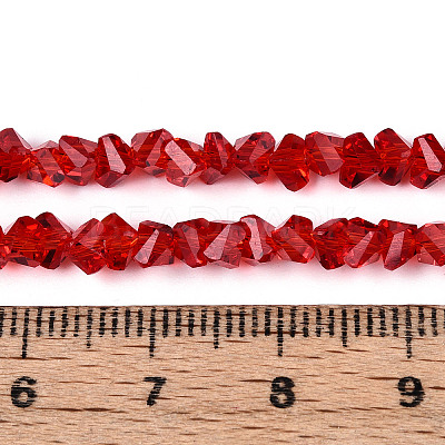 Transparent Glass Beads Strands GLAA-N018-4mm-06-1