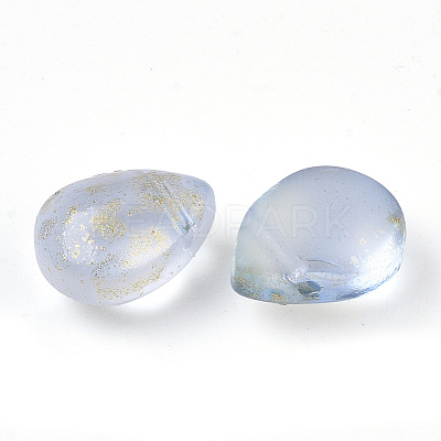 Transparent Spray Painted Glass Beads LS-GLAA-T017-01-A02-1