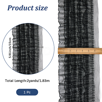 2 Yards Polyester Lace Trim OCOR-CY0002-45B-1