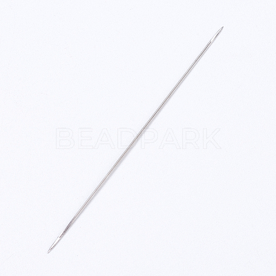 Iron Open Beading Needle IFIN-P036-01A-1