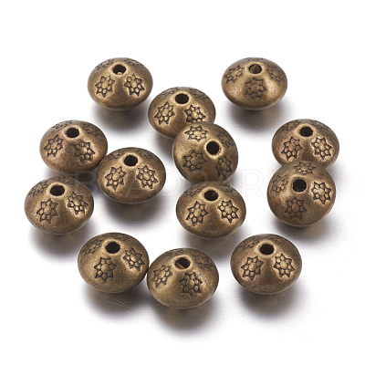 Tibetan Style Spacer Beads LS-TIBEB-A101657-AB-FF-1