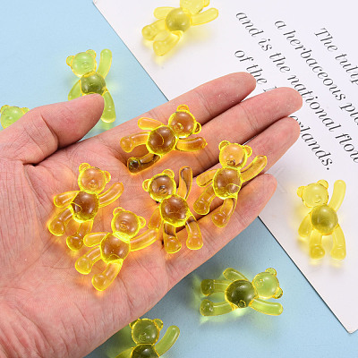 Transparent Acrylic Beads MACR-S373-01B-916-1