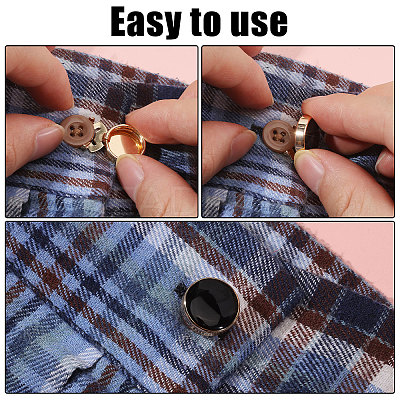 Zinc Alloy Enamel Cufflinks BUTT-GL0001-11-1