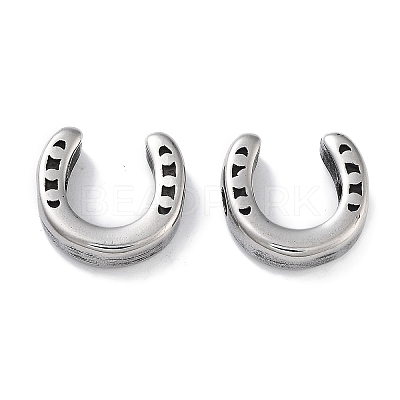304 Stainless Steel Beads Hand Polished STAS-M057-14AS-1