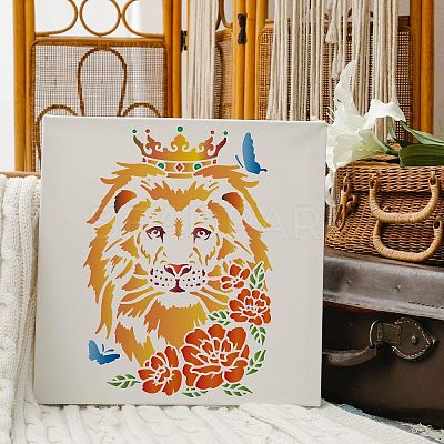 Large Plastic Reusable Drawing Painting Stencils Templates DIY-WH0202-202-1