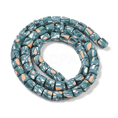 Handmade Polymer Clay Beads Strand X-CLAY-Z002-01Q-1