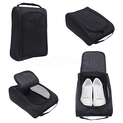 4Pcs Oxford Cloth Shoes Storage Zipper Bags ABAG-WA0001-17-1