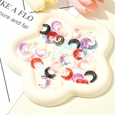 20Pcs Gradient Color Handmade Lampwork Beads LAMP-FS0001-18G-1
