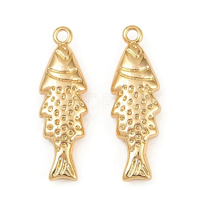 Ocean Theme Brass Pendants KK-F902-07J-G-1