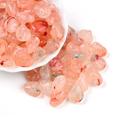 Transparent Acrylic Beads TACR-T028-44B-1