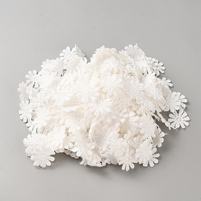 Polyester Lace Ribbon OCOR-WH0111-138F-1