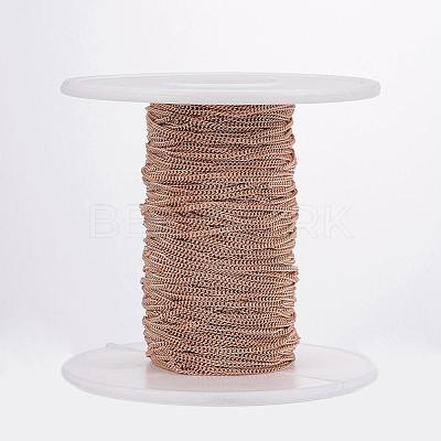 Ion Plating(IP) 304 Stainless Steel Twisted Chains CHS-H007-70RG-1