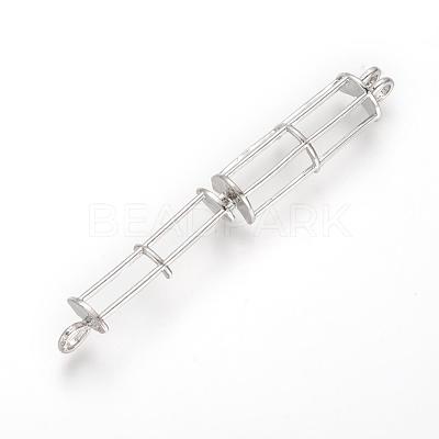Alloy Diffuser Locket Pendants PALLOY-S062-35P-1