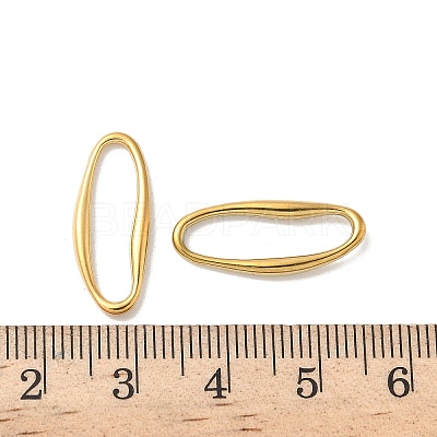 304 Stainless Steel Oval Linking Rings STAS-L300-010B-G-1