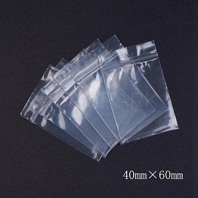 Plastic Resealable Packaging Bags OPP-G001-F-4x6cm-1