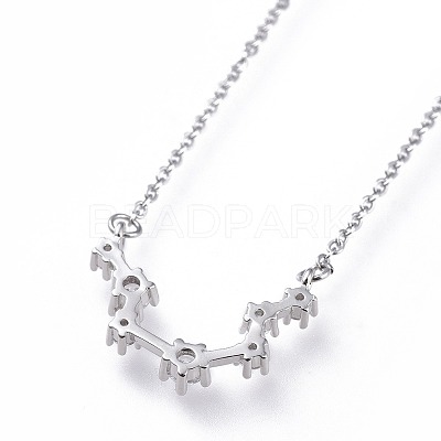304 Stainless Steel Jewelry Sets SJEW-F211-01A-P-1
