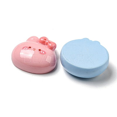 Opaque Resin Decoden Cabochons RESI-F052-B05-1