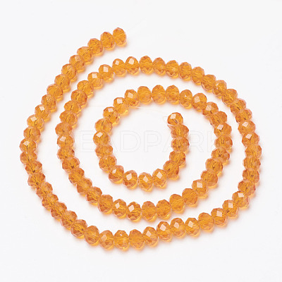 Glass Beads Strands EGLA-A034-T6mm-D05-1