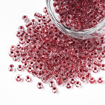 8/0 Transparent Glass Seed Beads SEED-F003-03B-03-1
