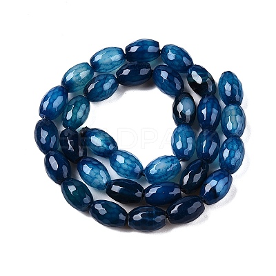 Natural Agate Beads Strands G-T138-180I-1