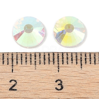 Glass Flat Back Rhinestone RGLA-C002-SS34-101-1