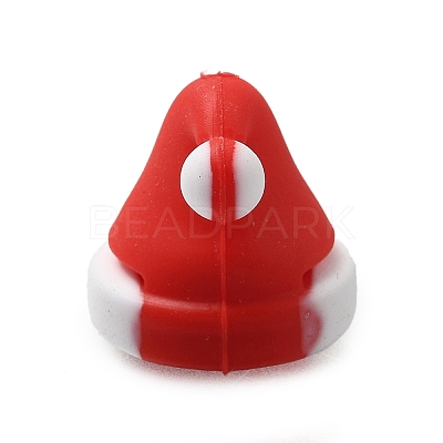Christmas Theme Silicone Focal Beads LS-SIL-L007-01E-1