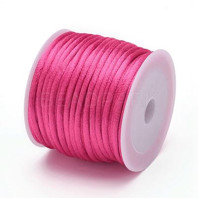 Nylon Satin Rattail Cords NWIR-L006-2mm-33-1