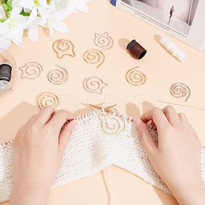  6Pcs Spiral Cable Knitting Needle with Storage Box