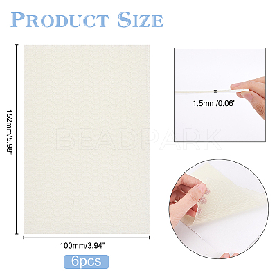 Silicone Self-adhesive Anti-Slip Shoe Bottom Pads FIND-WH0128-24A-1