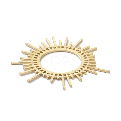 Brass Pendants KK-I010-13C-1