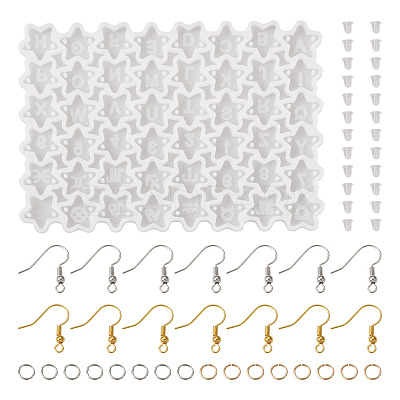 DIY Earring Making Kits DIY-TA0004-76-1