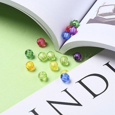 Transparent Acrylic Beads X-TACR-S089-8mm-M-1