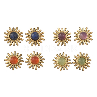 304 Stainless Steel Stud Earrings EJEW-JE07292-1