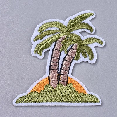 Computerized Embroidery Cloth Iron On/Sew On Patches DIY-D030-D09-1