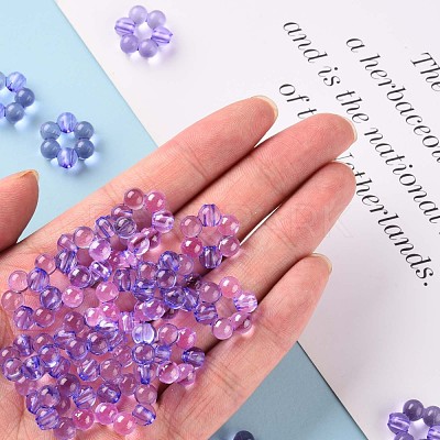 Transparent Acrylic Bead Frames TACR-S153-01A-47-1