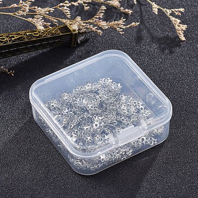 Multi-Petal Iron Bead Caps IFIN-YW0001-12P-1