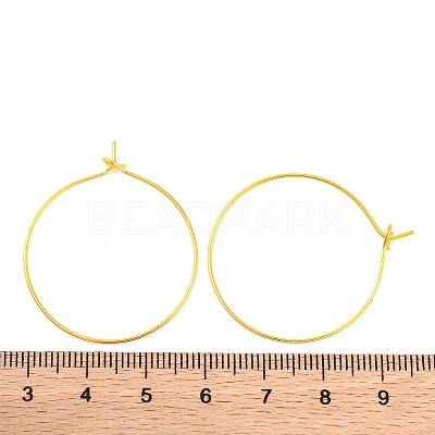 Brass Wine Glass Charm Rings Hoop Earrings X-EC067-3G-1