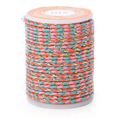 4-Ply Polycotton Cord with Metallic Thread OCOR-Z003-D32-1