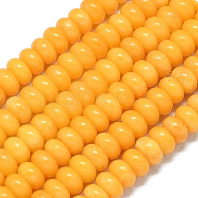 Natural Malaysia Jade Beads Strands G-B165-G01-6x10mm-05-1