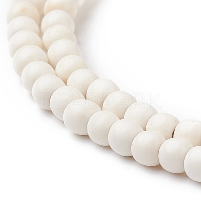 Synthetic Turquoise Beads Strands TURQ-G106-4mm-02Q-1