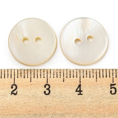 Freshwater Shell Buttons BUTT-Z001-04B-1