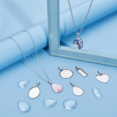 DIY Blank Pendant Making Kit DIY-UN0005-54-1