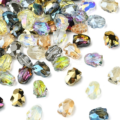 70Pcs 14 Colors Electroplate Glass Beads EGLA-FS0001-47-1
