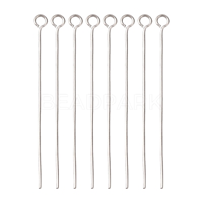 Tarnish Resistant 304 Stainless Steel Eye Pin STAS-E013-0.6x40mm-1