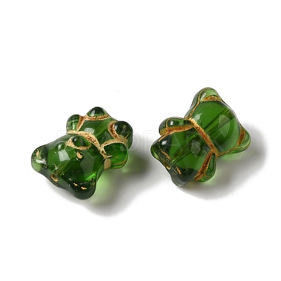 Transparent Lampwork Beads LAMP-P065-06A-03-1
