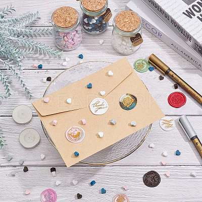 Sealing Wax Particles Kits for Retro Seal Stamp DIY-CP0003-60M-1