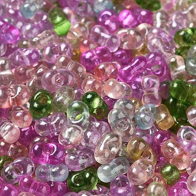Baking Glass Seed Beads SEED-K009-07A-01-1